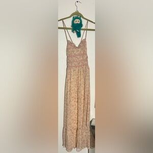 Dress Forum Floral Pink Maxi Dress